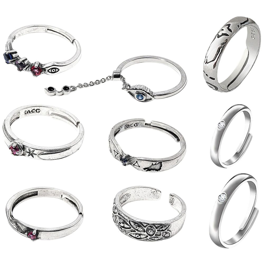 Women Accessories Gift Set - Кольца в стиле аниме JJK, кольца