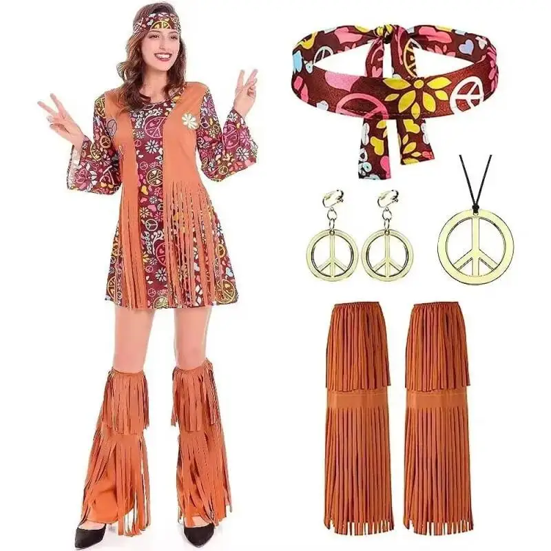 Women'S Accessories In The 70S - Женский винтажный костюм в стиле хиппи