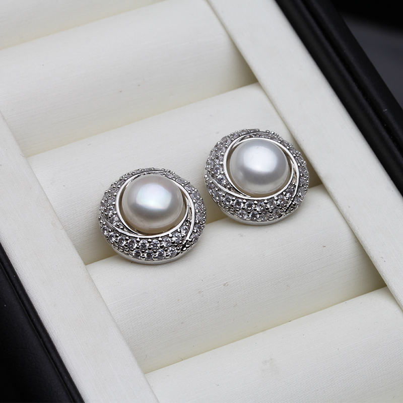 Statement Earrings Oversized - Новые большие серьги из пресноводного жемчуга