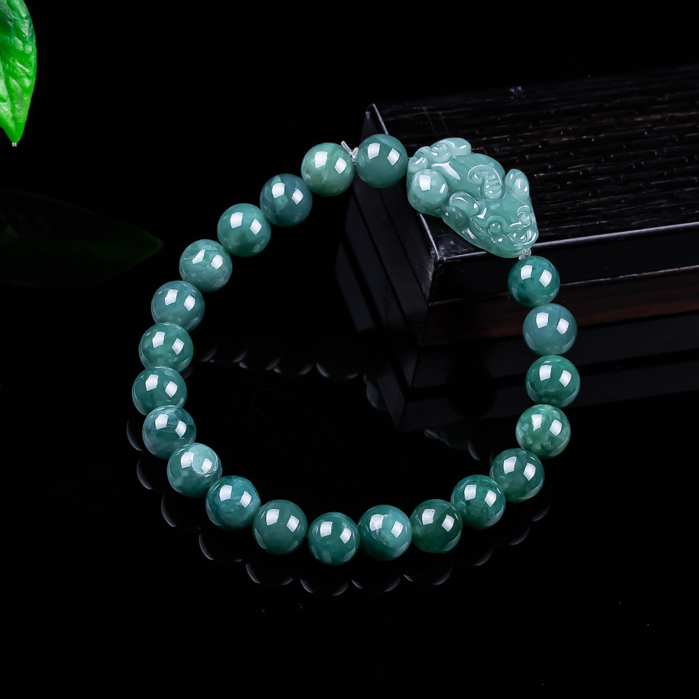 Women'S Accessories - Натуральный браслет из бирманского жадеита с