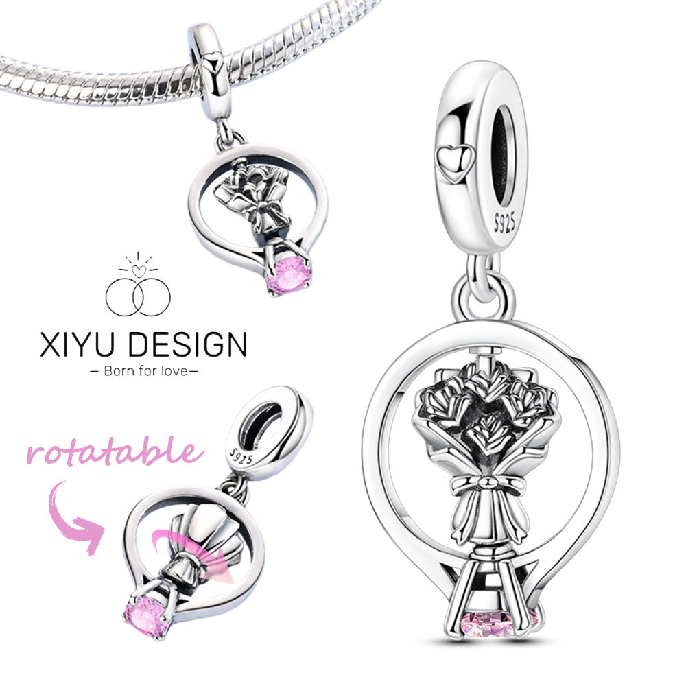 Women Accessories Bouquet - Обертовый букет из серебра 925 пробы,