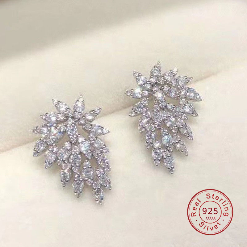Statement Earrings Oversized - Массивные серьги из стерлингового серебра 925