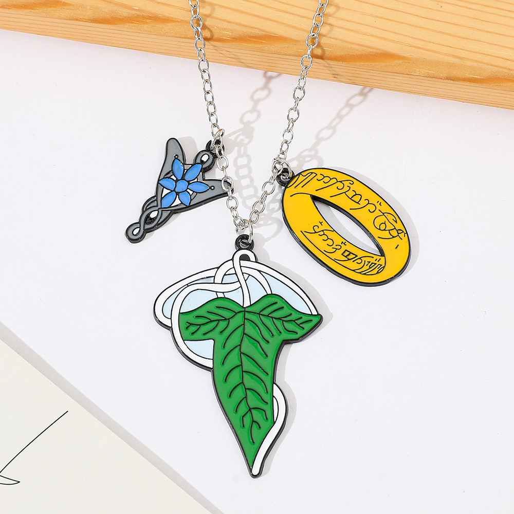 Women Accessories Trending - Ожерелье с изображением эльфов из «Властелина
