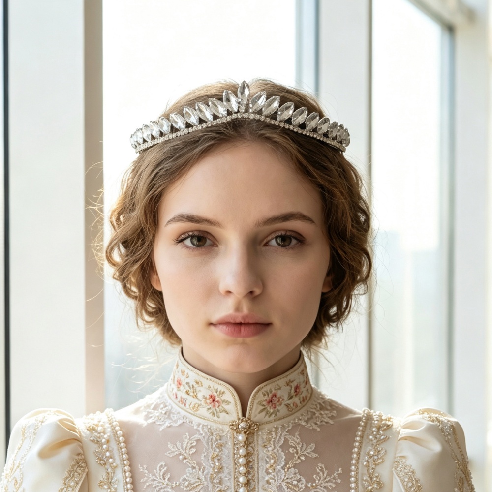 Women Accessories For Wedding - Минималистичные хрустальные свадебные тиары для невест,