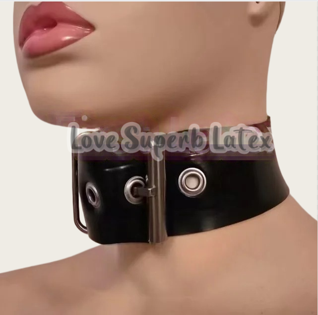 Women Accessories Chain - Латексный чокер 0,4 мм, сексуальный, резиновый,