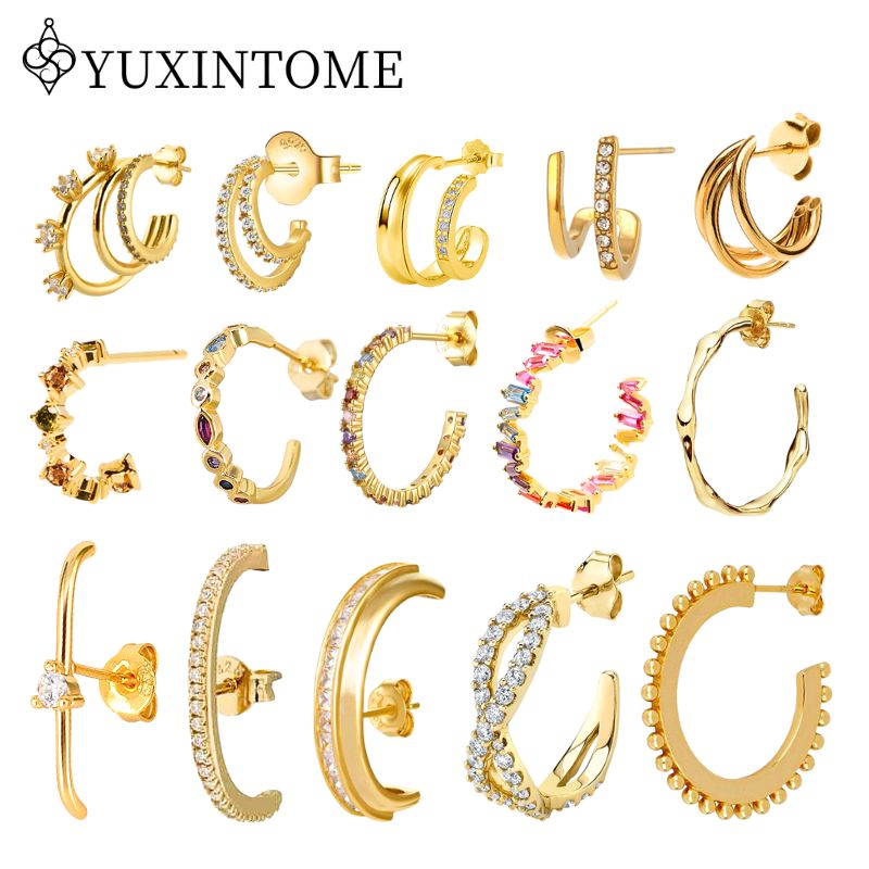 Женские серьги-гвоздики из сте – обзор и цена Statement Earrings Oversized