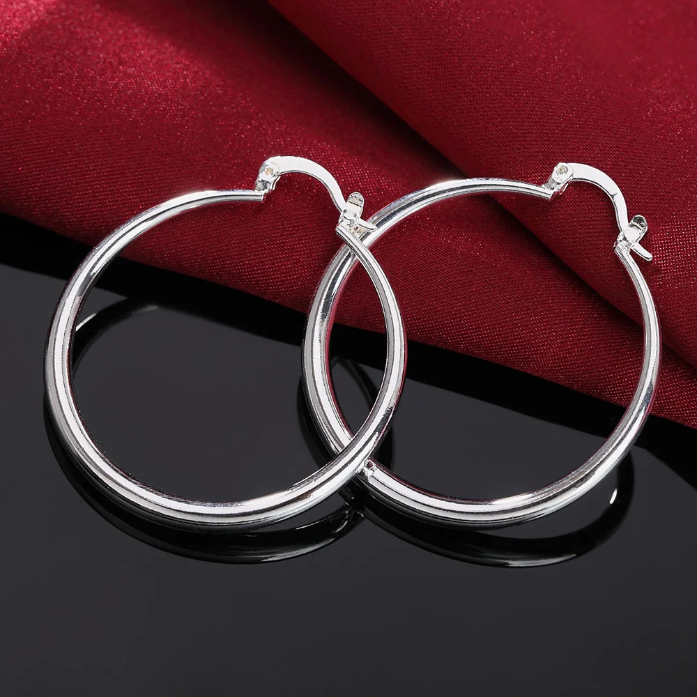 Новые модные серьги-кольца из  – обзор и цена Statement Earrings Oversized