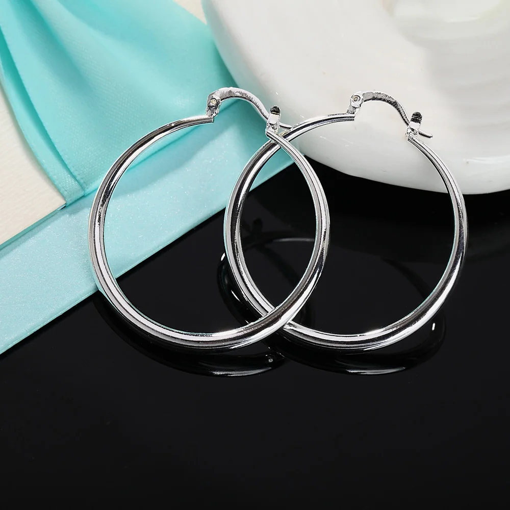 Новые модные серьги-кольца из  – обзор и цена Statement Earrings Oversized