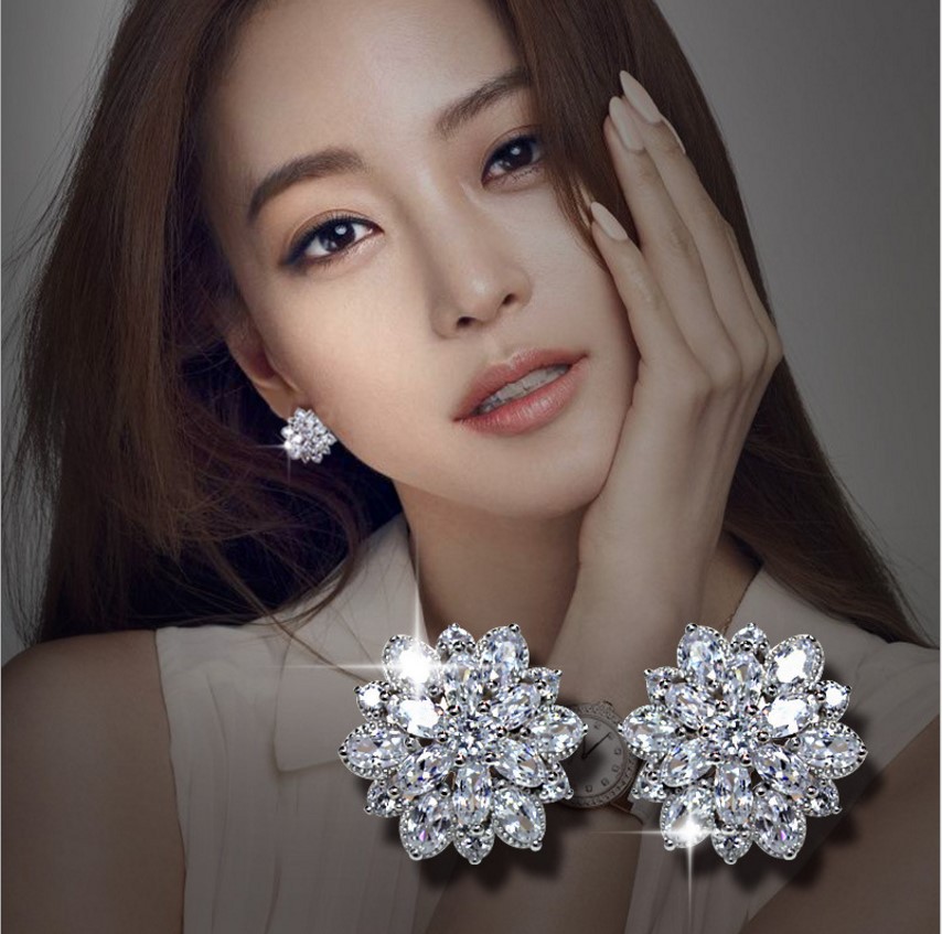 Серьги-гвоздики из серебра 925 – обзор и цена Statement Earrings Oversized