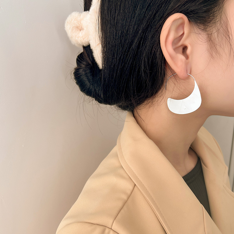 Серьги-кольца из стерлингового – обзор и цена Statement Earrings Oversized