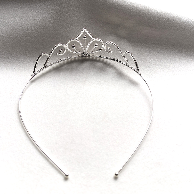 Серебряная корона со стразами, – обзор и цена Women Accessories For Wedding