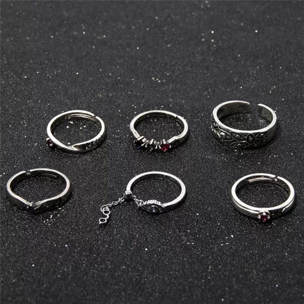 Кольца в стиле аниме JJK, коль – обзор и цена Women Accessories Gift Set