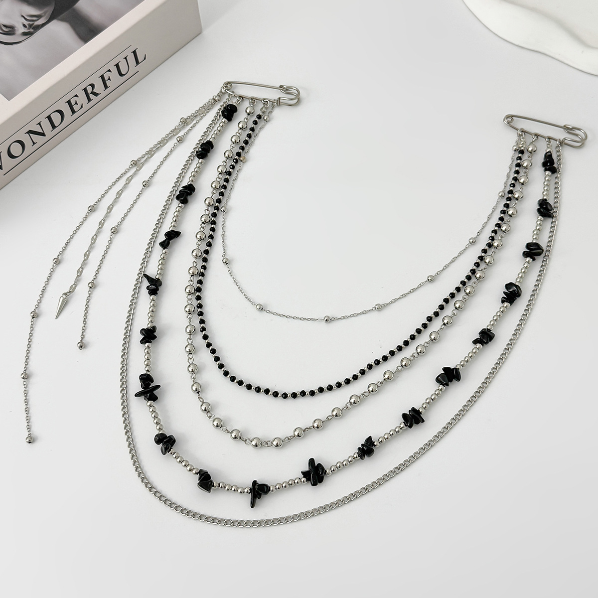 Модная брошь в стиле панк-хип- – обзор и цена Women Accessories Chain