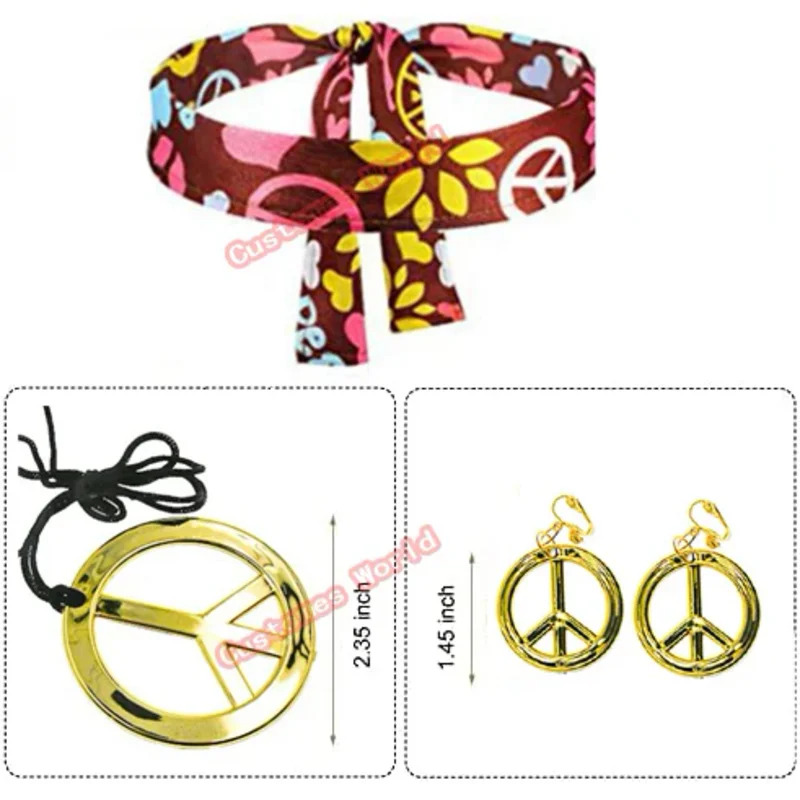 2026 Peace Love Женская вечери – обзор и цена Women'S Accessories In The 70S