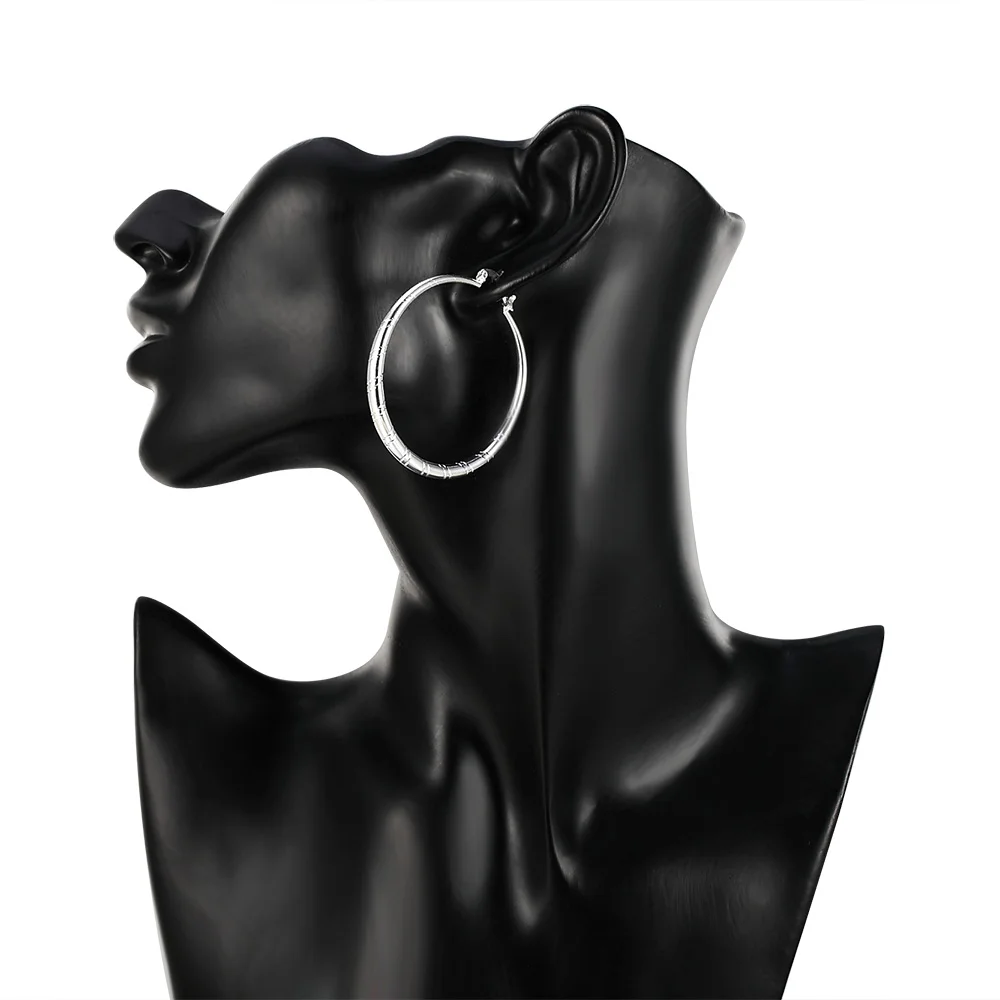 Большие круглые серьги-кольца  – обзор и цена Statement Earrings Oversized