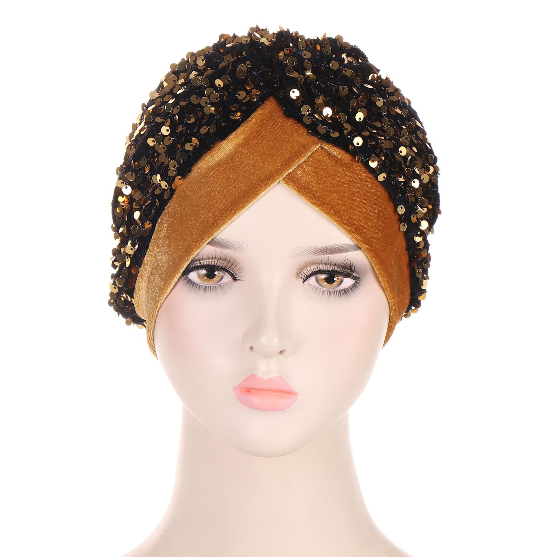 Бархатные шапки-тюрбаны с блес – обзор и цена Women Accessories India