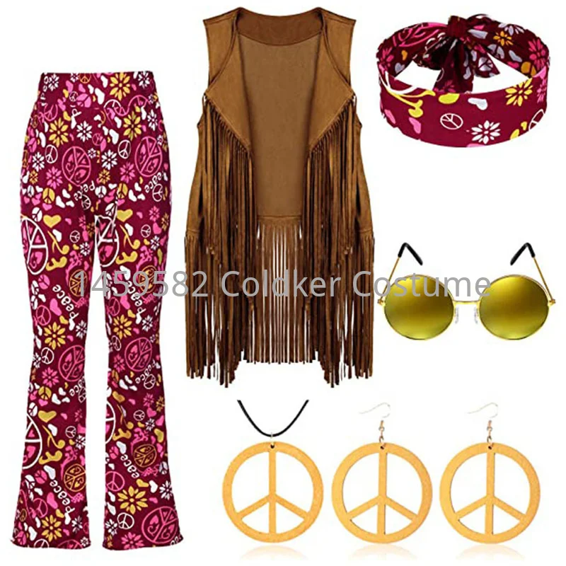 Костюм хиппи для женщин Peace  – обзор и цена Women'S Accessories In The 70S