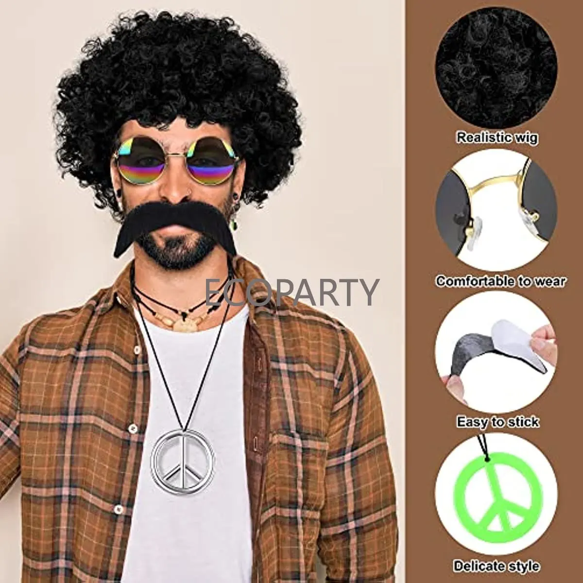 Аксессуары для костюмов хиппи, – обзор и цена Women'S Accessories In The 70S
