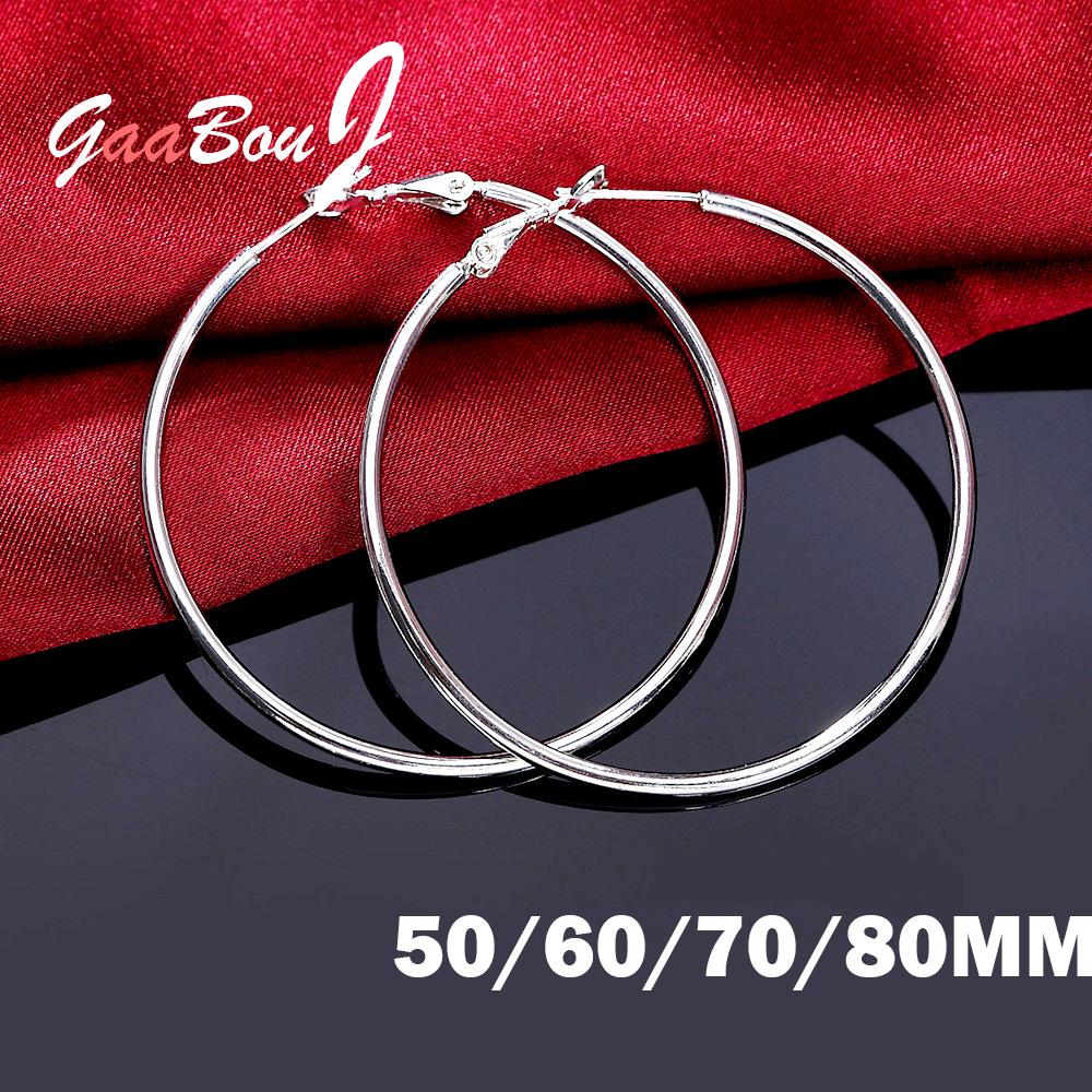 Большие круглые серьги-кольца  – обзор и цена Statement Earrings Oversized