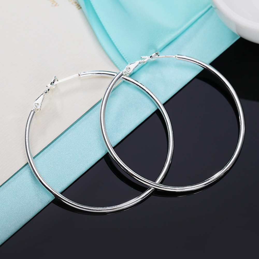 Большие круглые серьги-кольца  – обзор и цена Statement Earrings Oversized