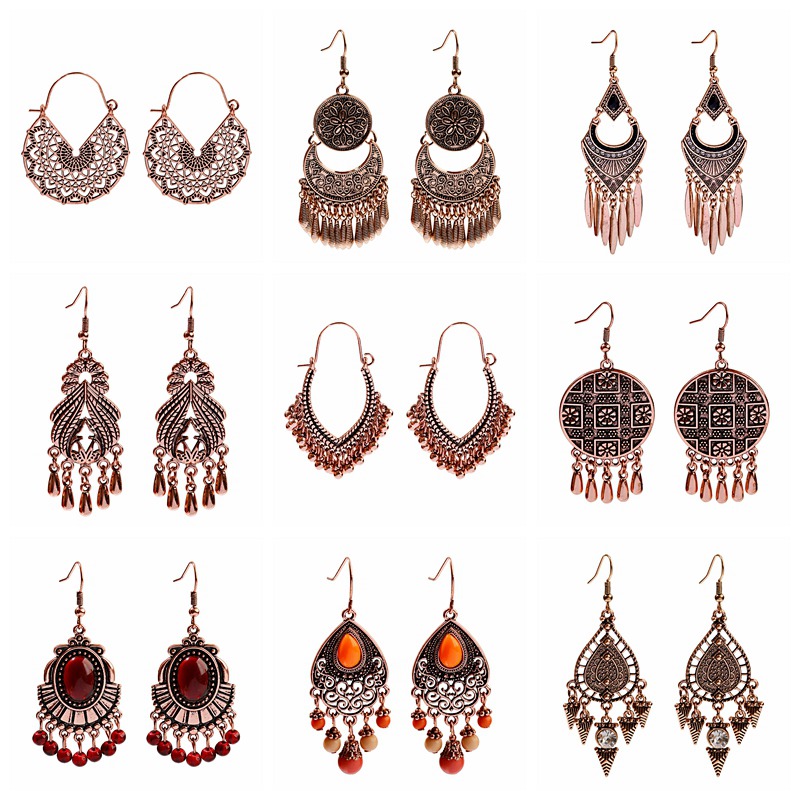 Женские Винтажные висячие серь – обзор и цена Women Accessories India