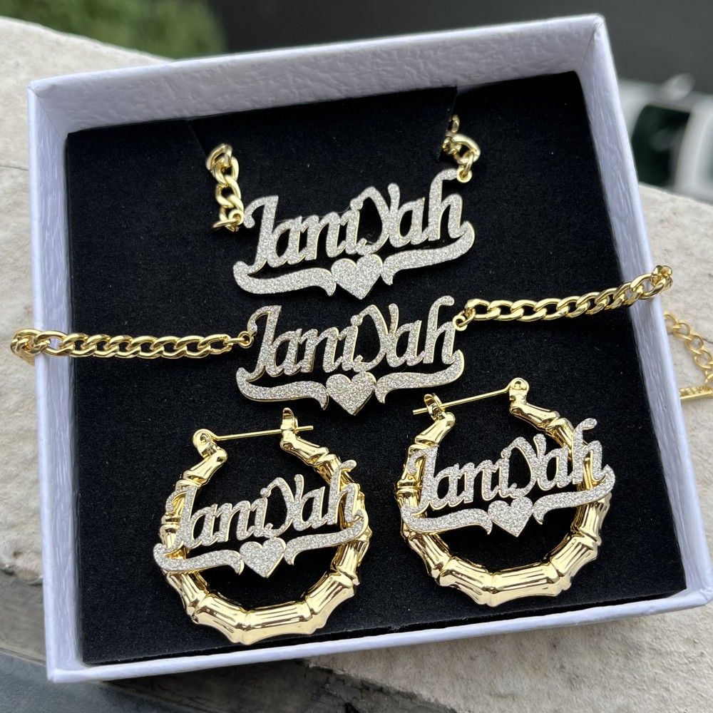 Комплект из кубинской цепи и б – обзор и цена Women Accessories Gift Set