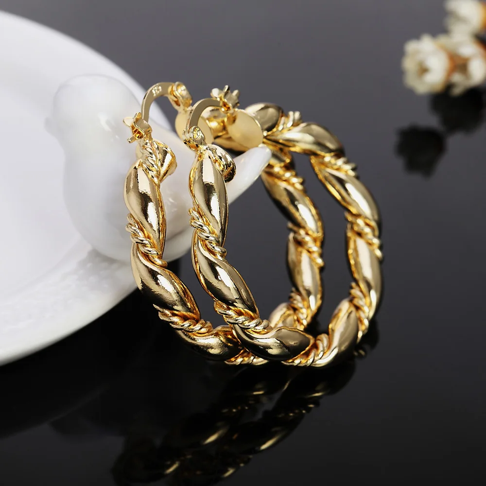Лидер продаж, круглые серьги-к – обзор и цена Statement Earrings Oversized