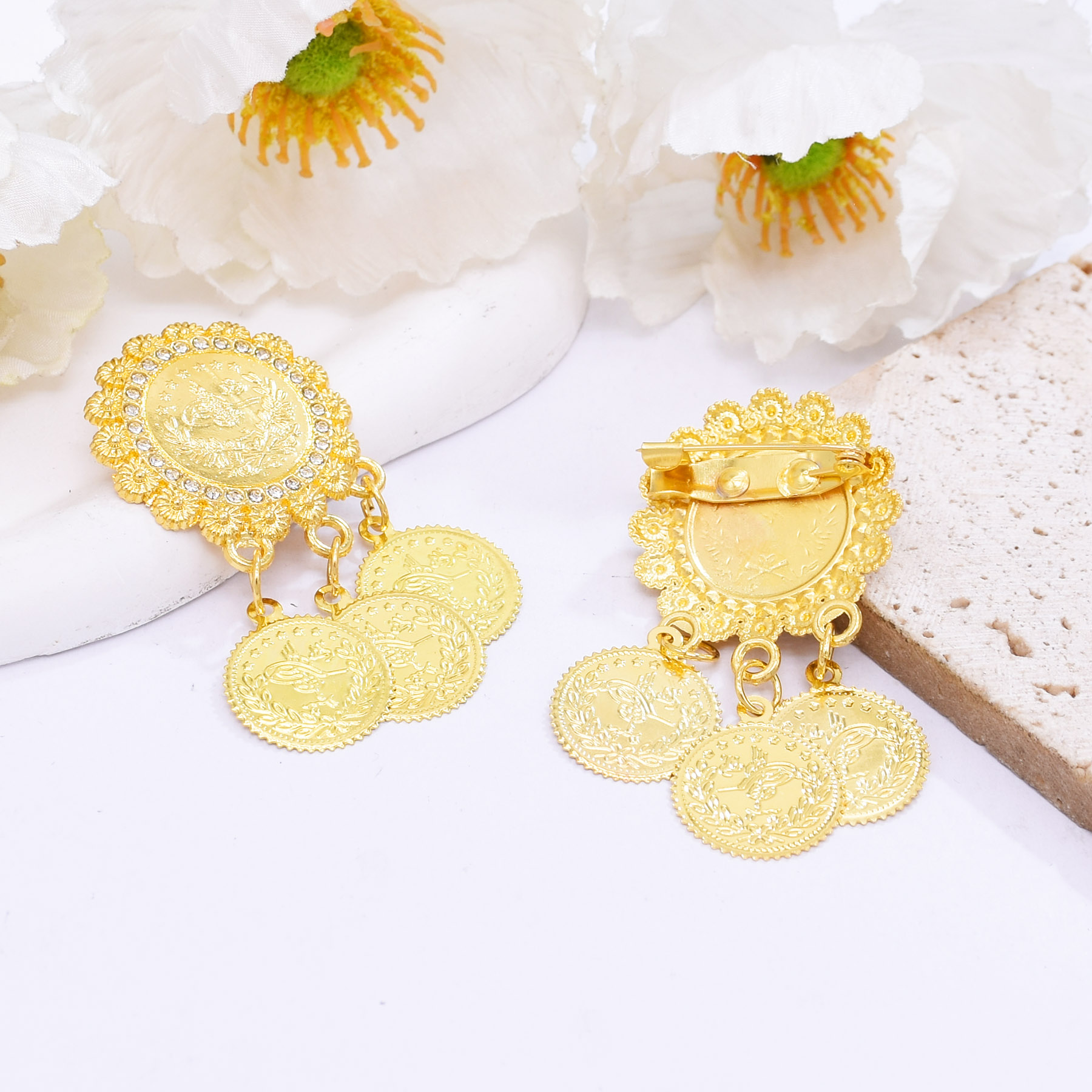 Модный кулон в виде монеты, же – обзор и цена Women Accessories India