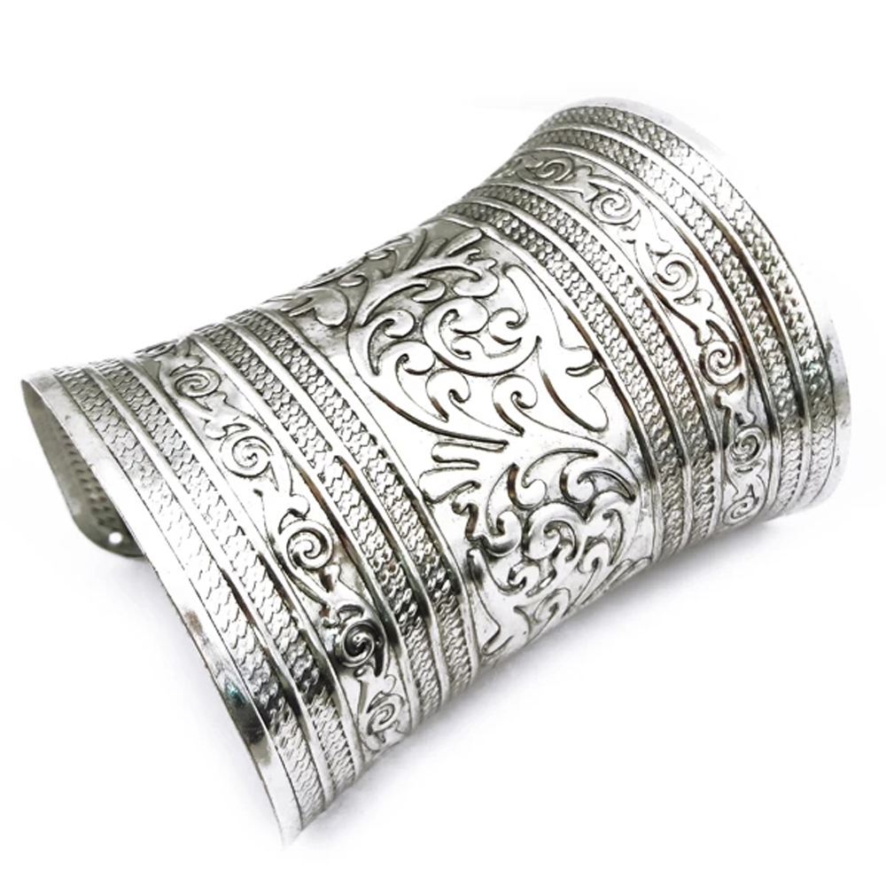 Винтажный широкий браслет-манж – обзор и цена Women Accessories India