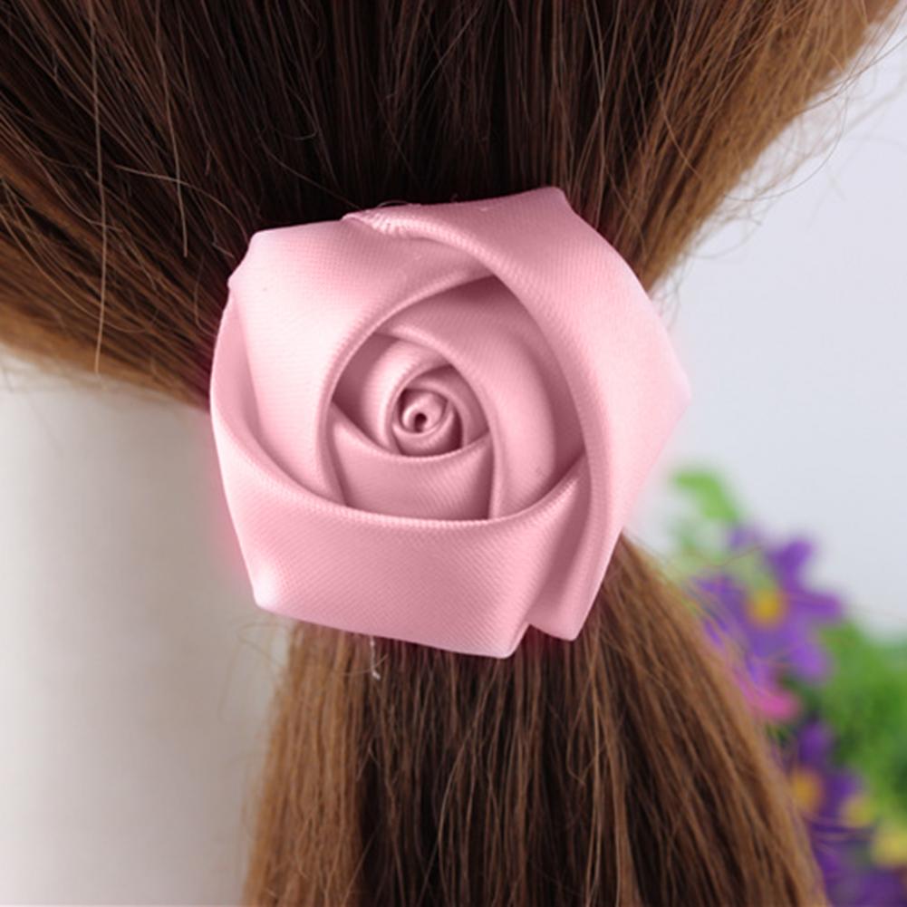 6 шт. атласных роз ручной рабо – обзор и цена Women Accessories Bouquet