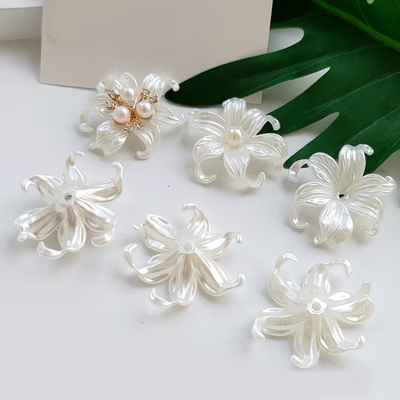 20 шт. белых крупных бусин-шар – обзор и цена Statement Earrings Oversized