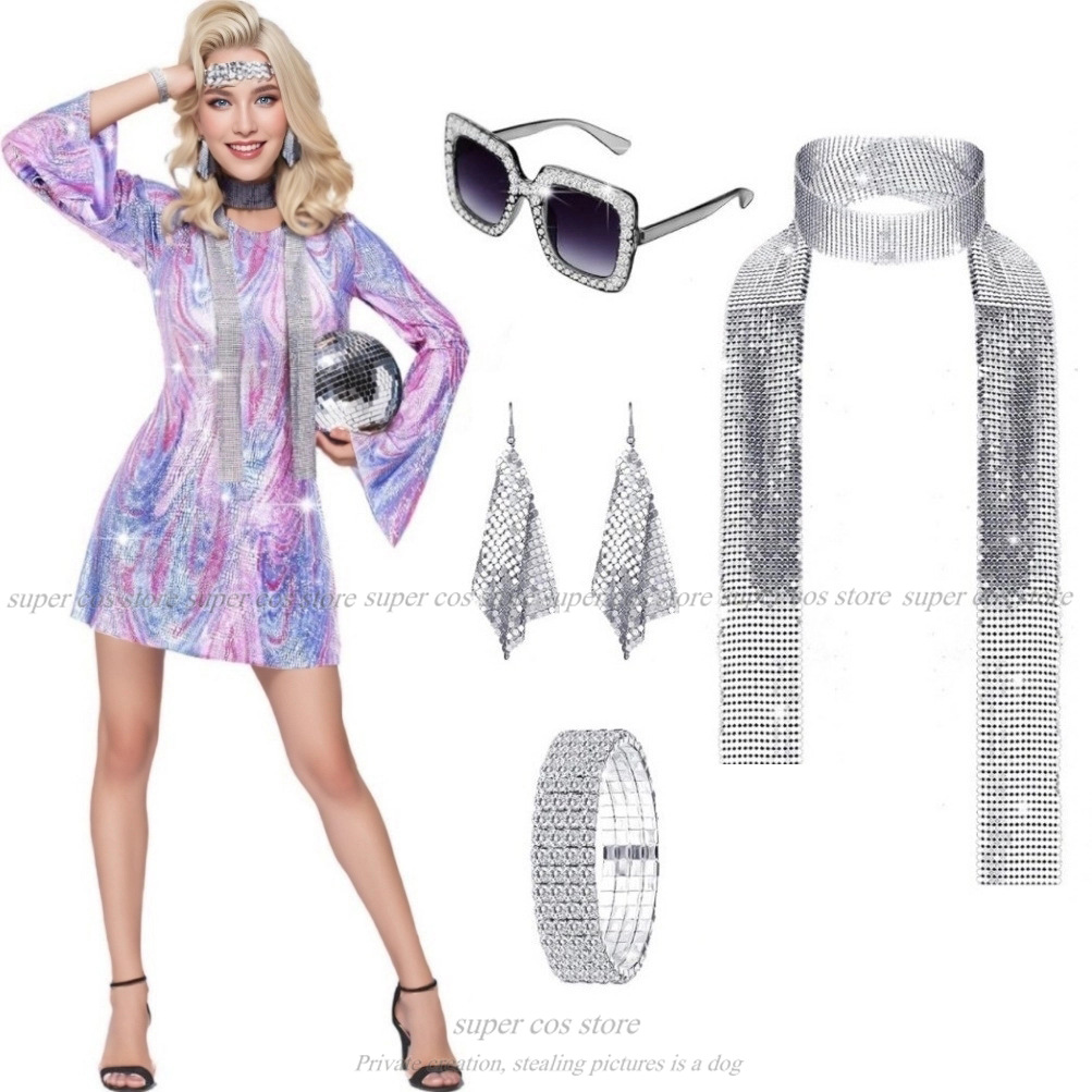 Женский костюм в стиле диско 7 – обзор и цена Women'S Accessories In The 70S