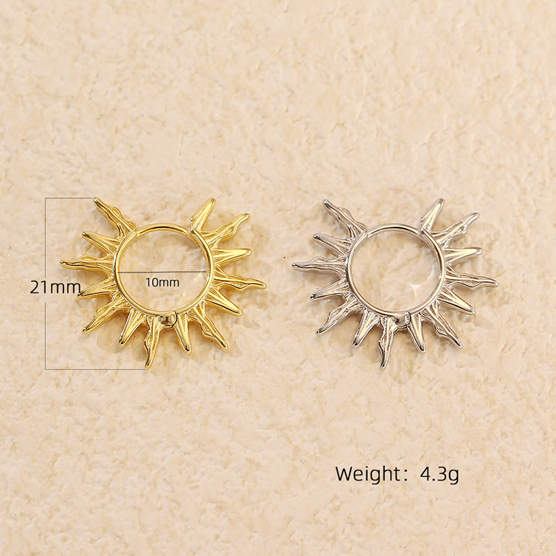 Серьги-кольца из стерлингового – обзор и цена Statement Earrings Oversized