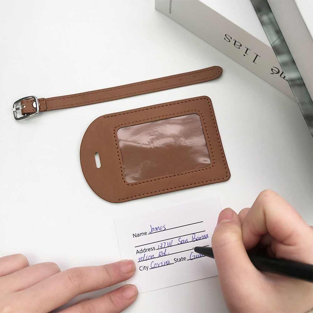 Бирка для чемодана с личным им – обзор и цена Women Accessories Business Name