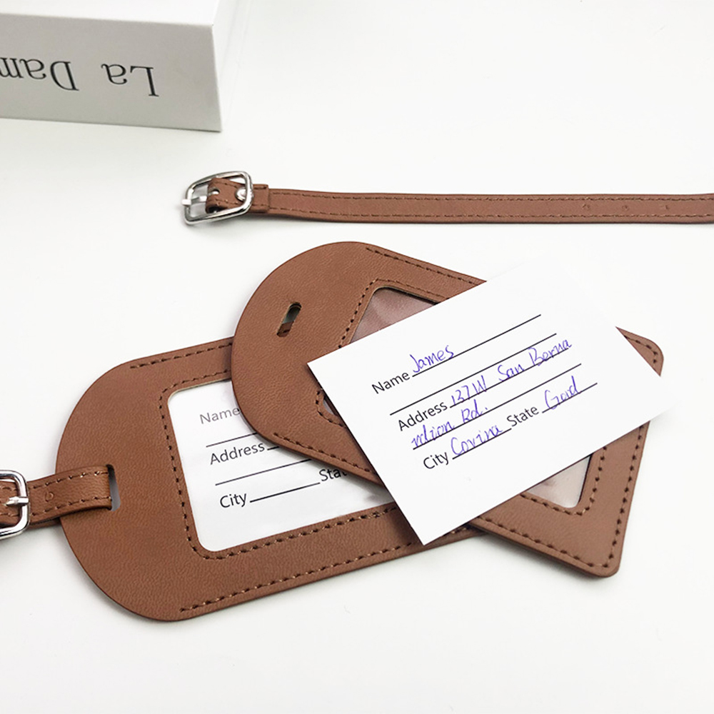 Бирка для чемодана с личным им – обзор и цена Women Accessories Business Name
