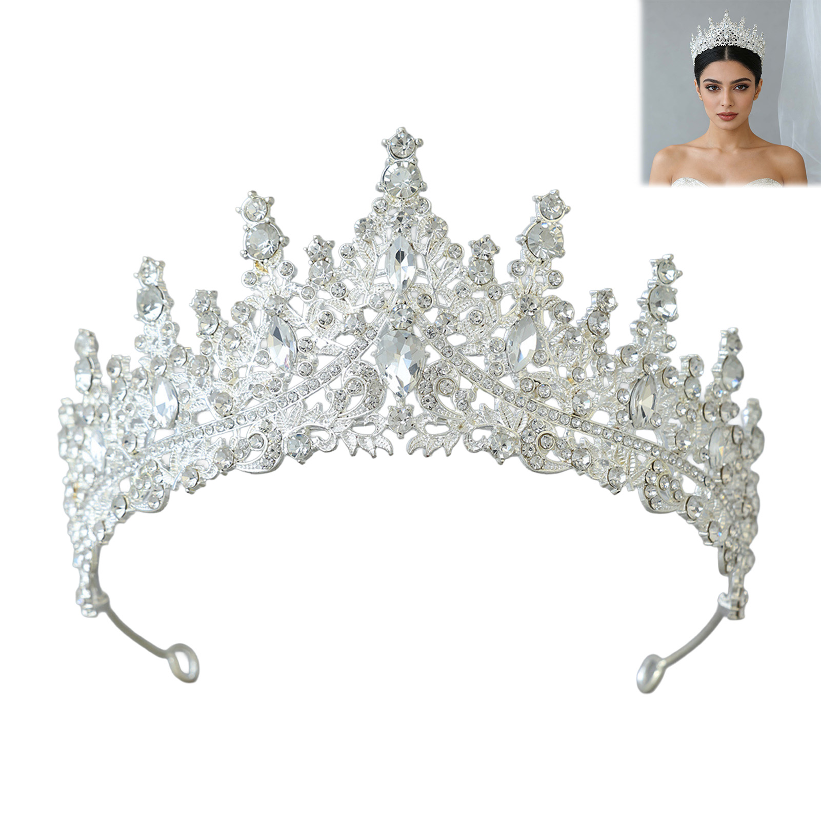 Свадебный головной убор: Сверк – обзор и цена Women Accessories For Wedding