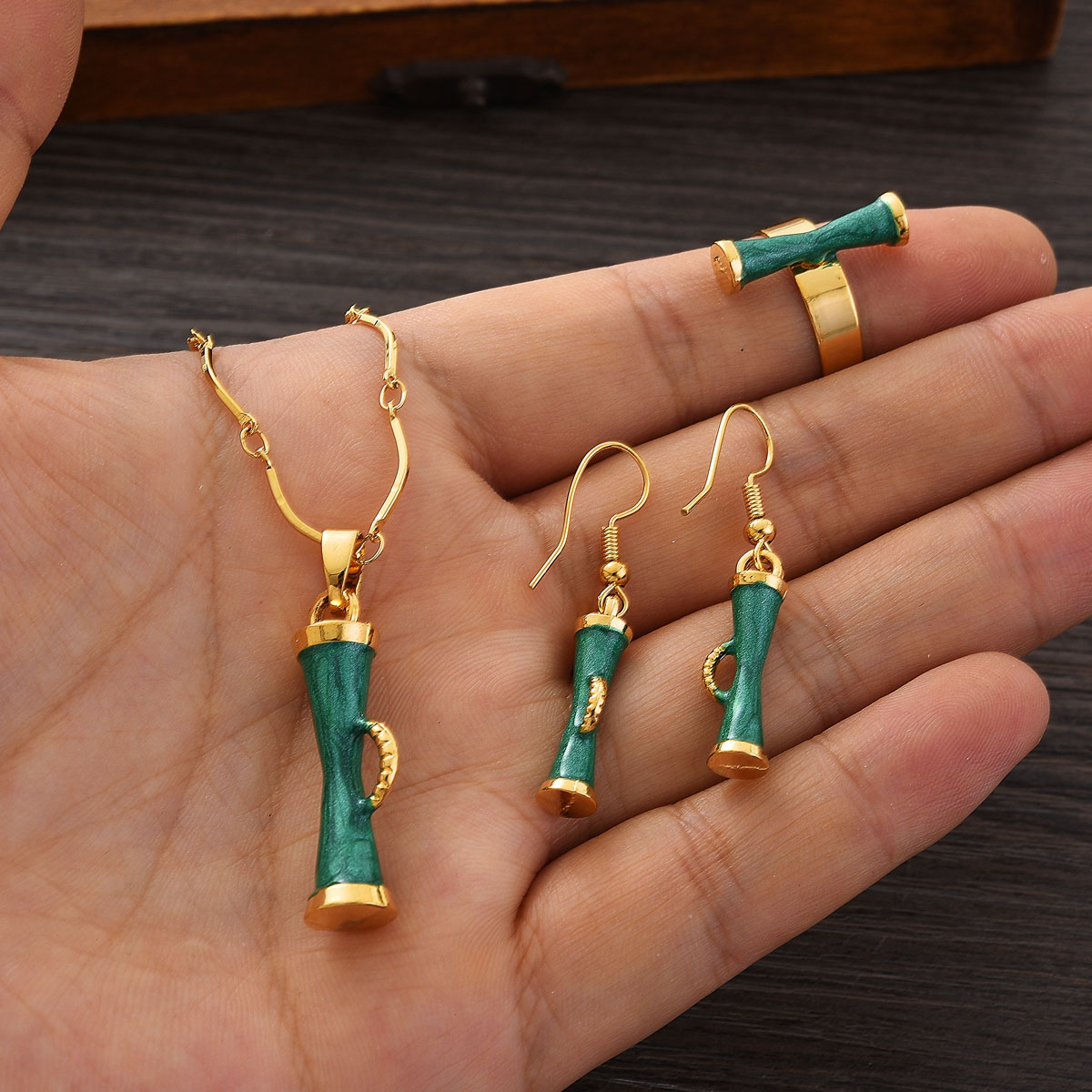 Модный ювелирный набор золотог – обзор и цена Women Accessories India