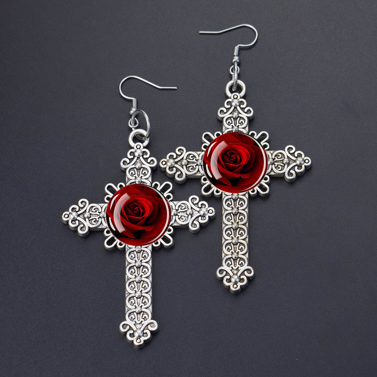 1 пара сережек с подвесками в  – обзор и цена Women Accessories Bouquet